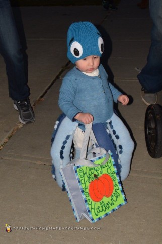 Adorable Toddler Octopus Costume