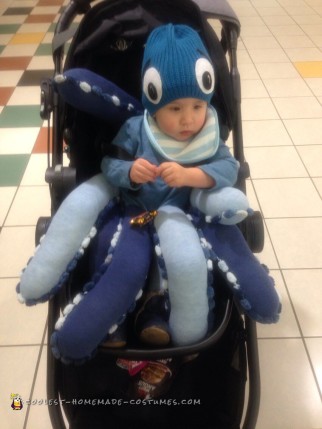 Adorable Toddler Octopus Costume