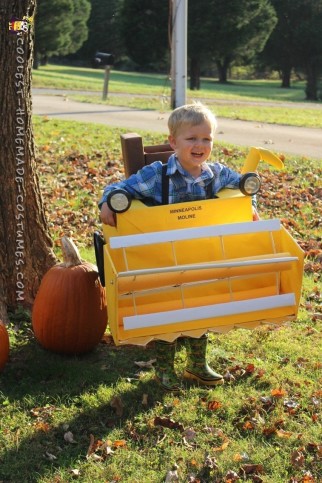 Cutest Combine Harvester Driver Costume