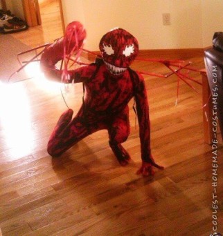 Cool DIY Carnage Kid Costume