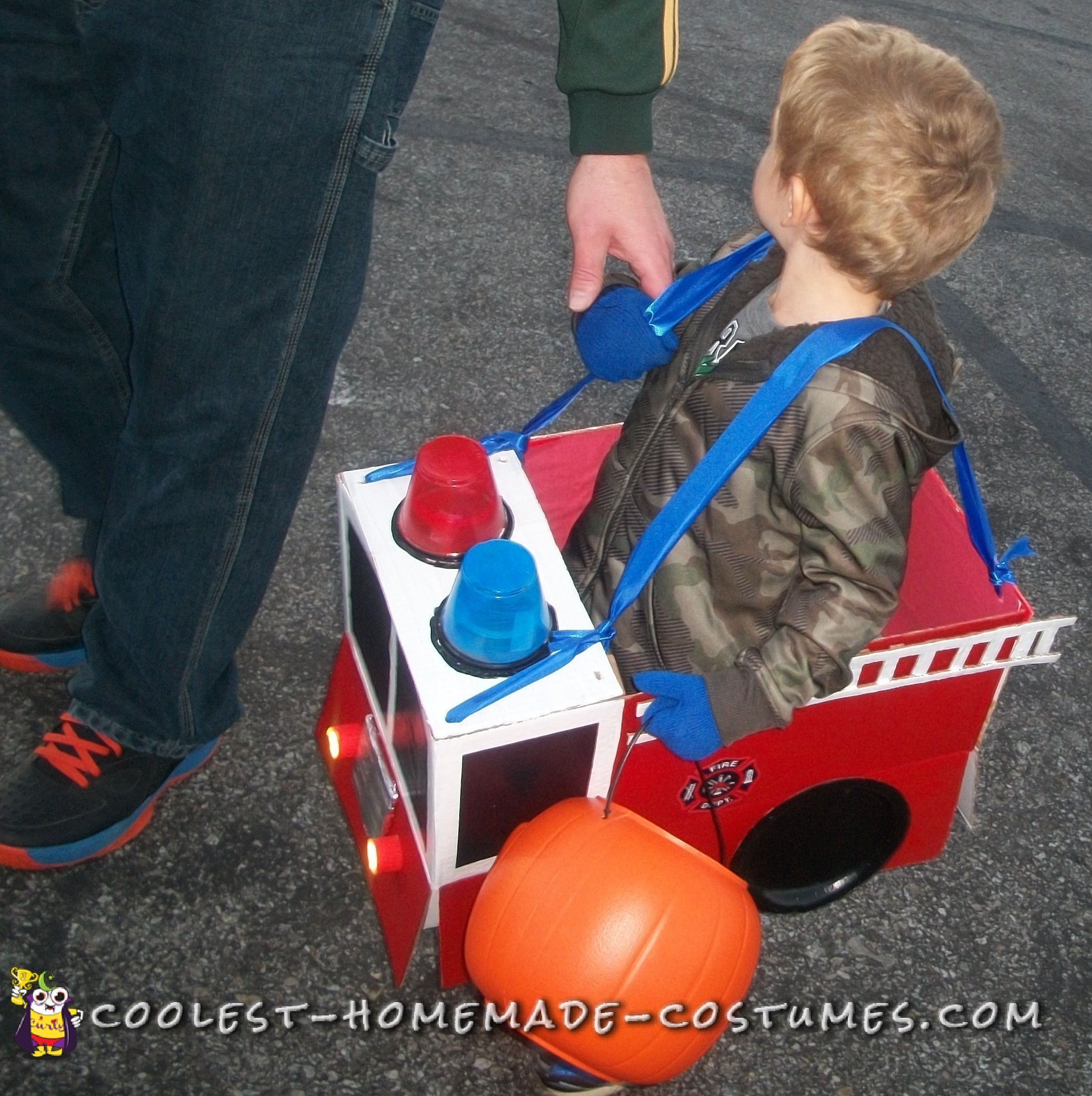 toddler firetruck costume