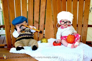 Adorable Grandparents Baby Costumes