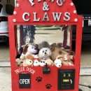 Cool Pet Dog Crane Machine Costume