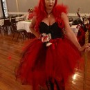 DIY queen of hearts costume