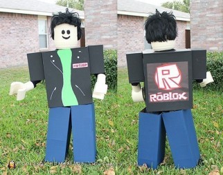 Cool Homemade Roblox Costume Of My Son S Avatar - roblox formal wear