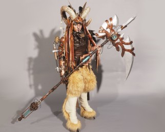 Amazing Steampunk Satyr Costume