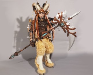 Amazing Steampunk Satyr Costume