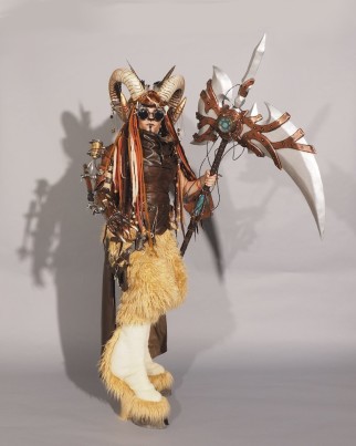 Amazing Steampunk Satyr Costume