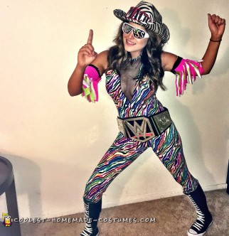 Awesome Homemade Female Macho Man Costume