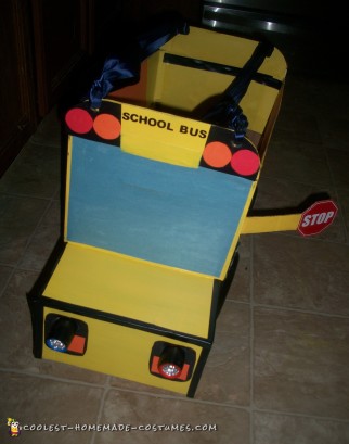 toddler school bus costume