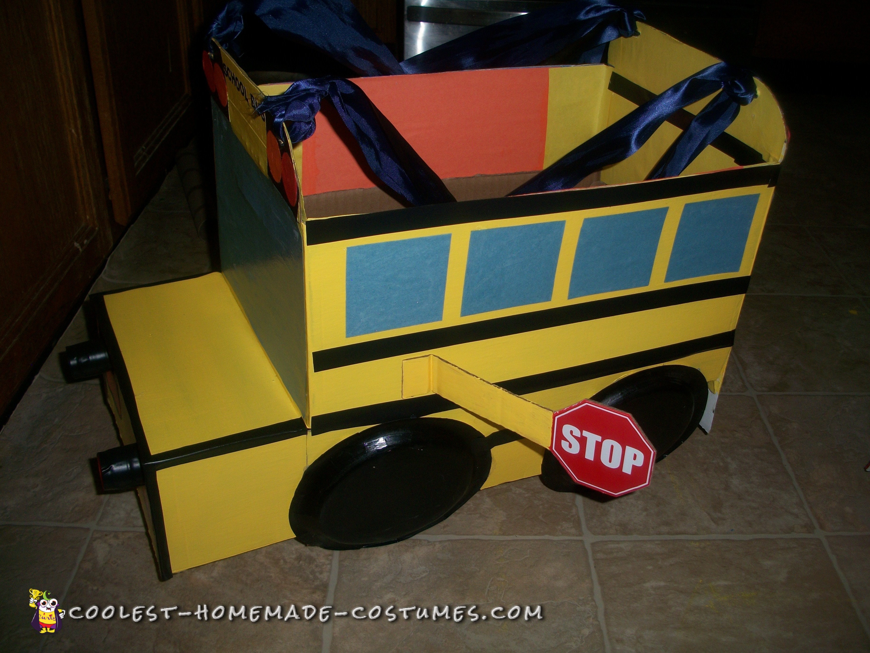 toddler school bus costume