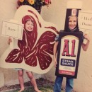 Cool Steak and Steak Sauce Costumes