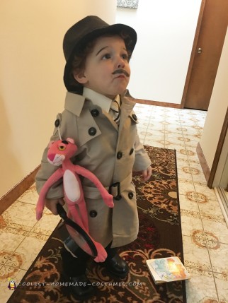 Cool Inspector Jacques Clouseau Costume from The Pink Panther