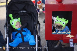 Adorable Toy Story Green Alien Costumes