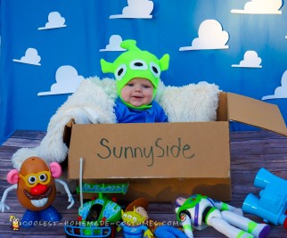 Adorable Toy Story Green Alien Costumes