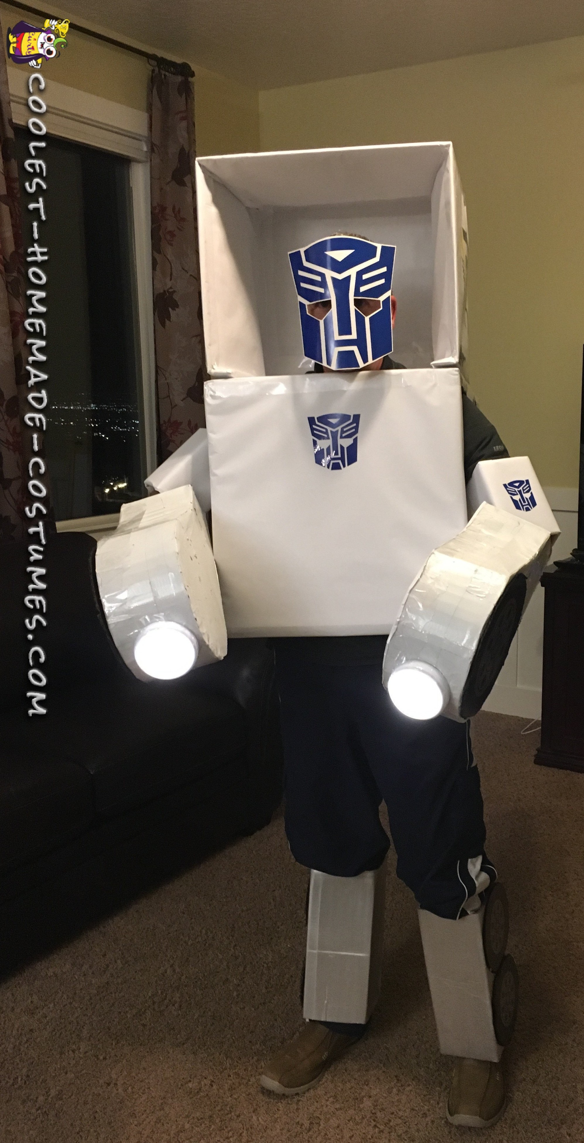 diy transformer costume