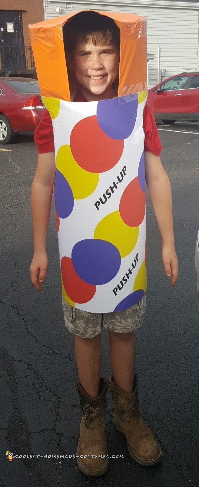 Unique Ice Cream Push-Up Costume!