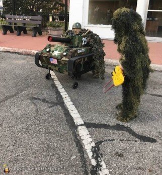 Awesome Army Tank Costume