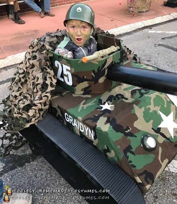 Awesome Army Tank Costume