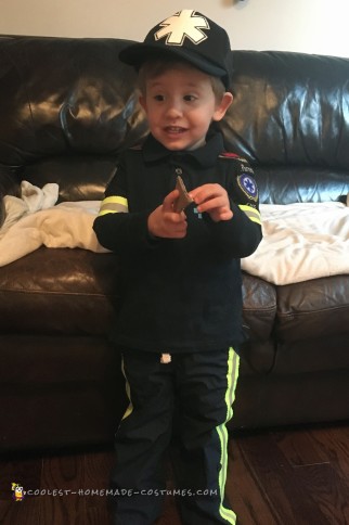 Awesome Toddler Paramedic and Ambulance Costume