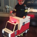 Awesome Toddler Paramedic and Ambulance Costume