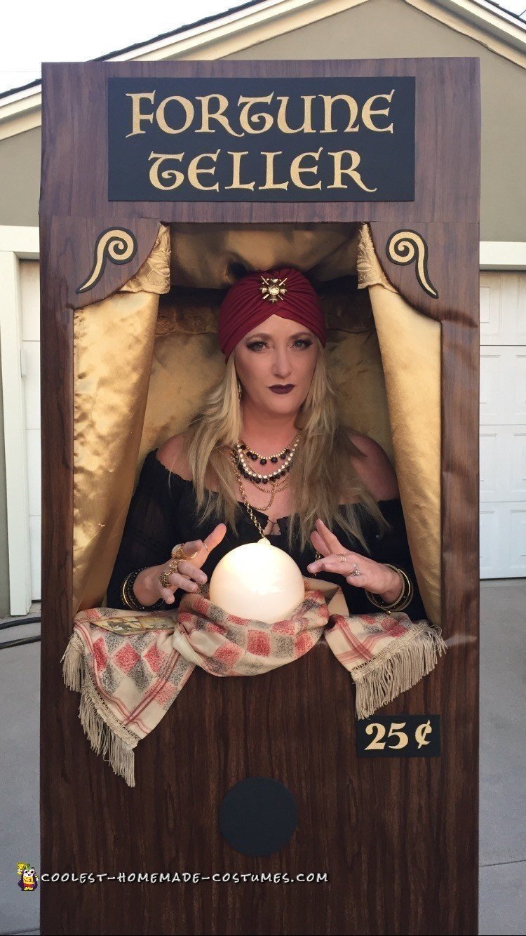 Amazing Carnival Fortune Teller Machine Diy Costume