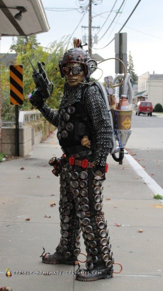 Extraterrestrial Steampunk Cyborg costume