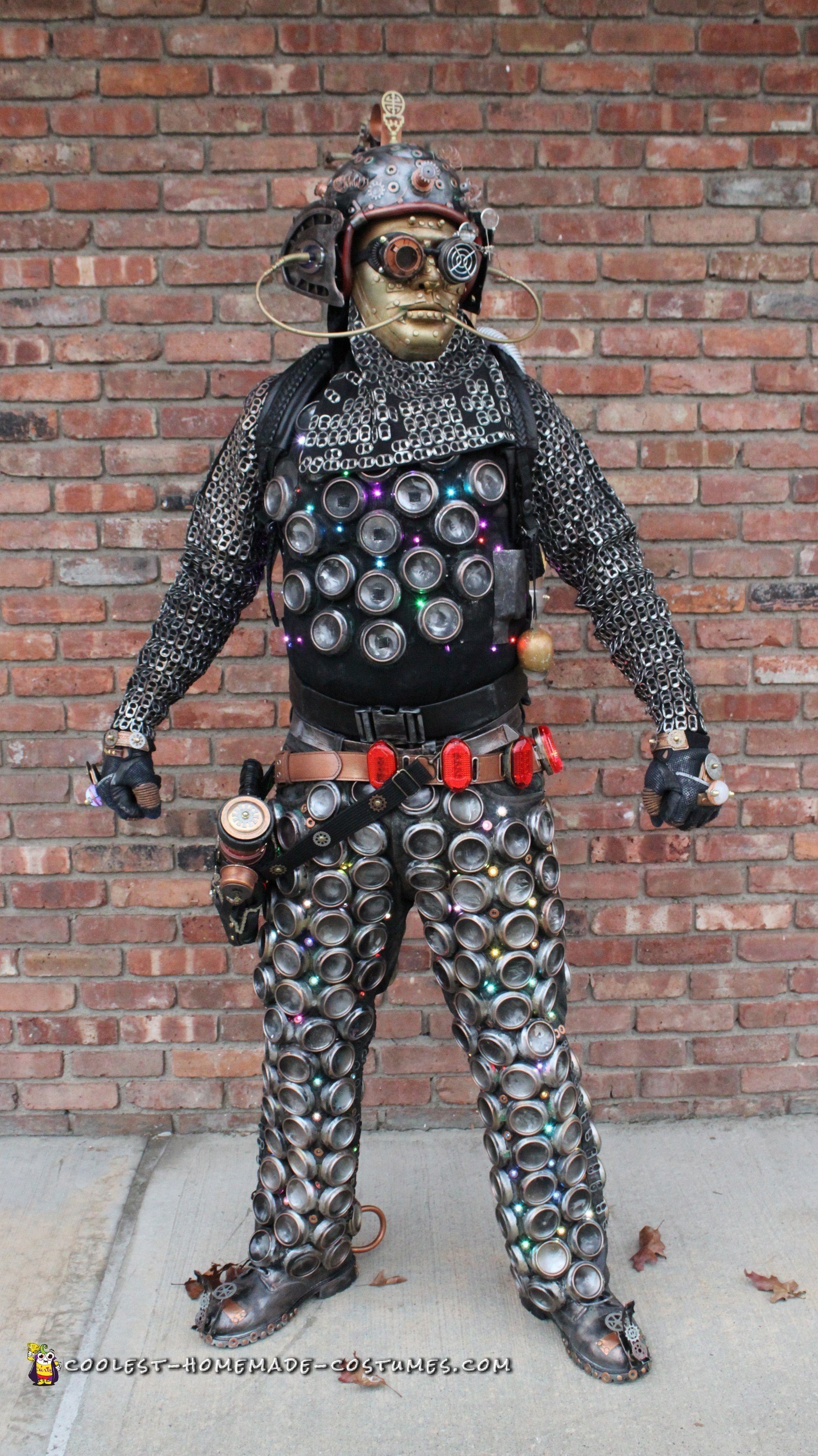 Extraterrestrial Steampunk Cyborg costume