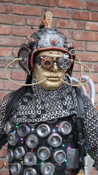 Extraterrestrial Steampunk Cyborg costume