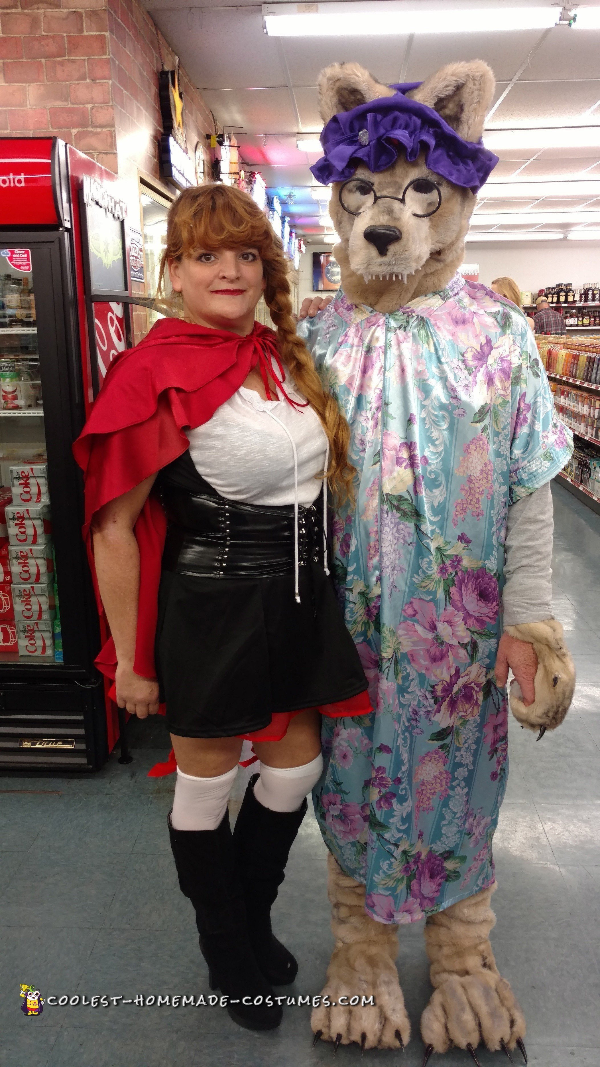 Amazing DIY Big Bad Wolf costume