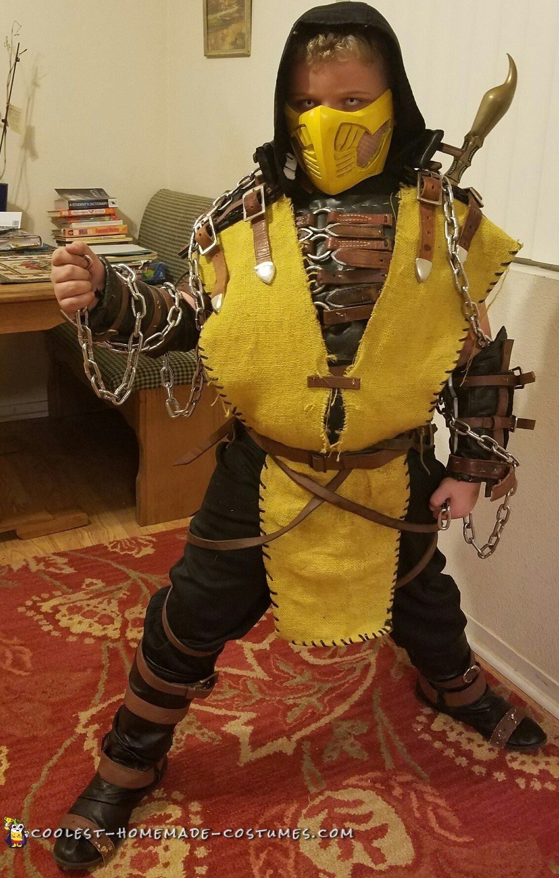 Homemade Mortal Kombat Halloween Costume