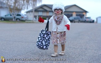 toddler old lady costume