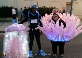 Stunning Homemade Jellyfish Costume