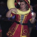 miller high life girl costume