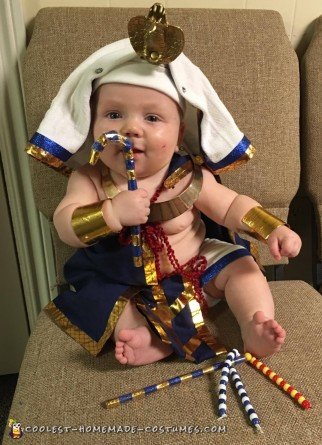 baby pharaoh costume