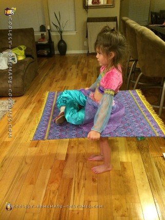 Awesome Genie on Flying Carpet Illusion Costume