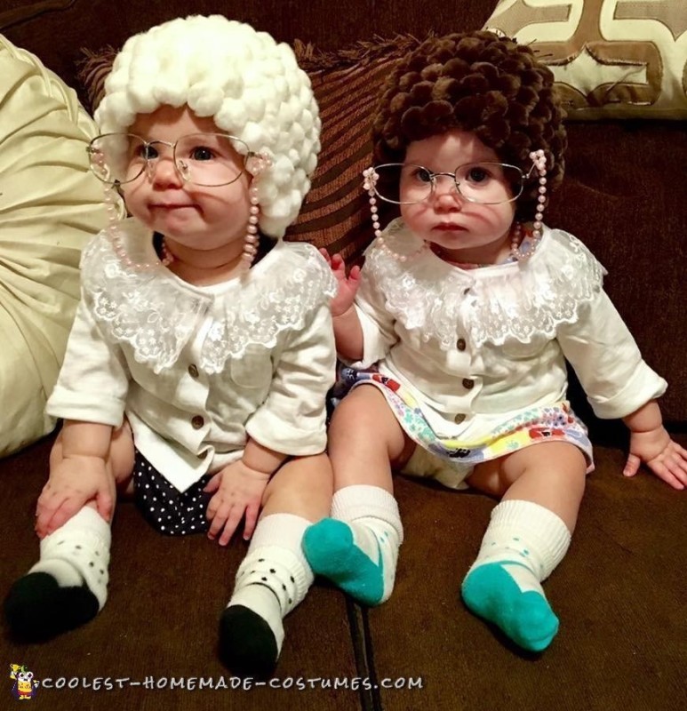 Cutest Baby Costumes: The Delicious Granny Twins