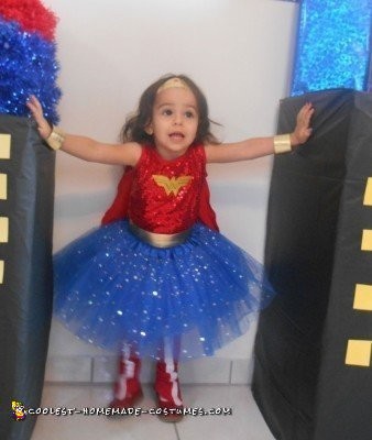 Cool Wonder Woman Costume for Girls