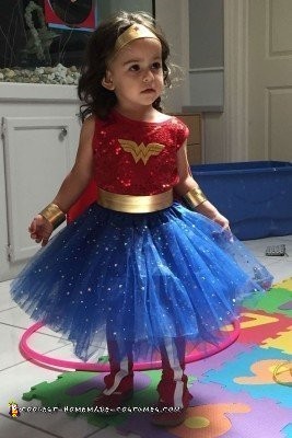 Cool Wonder Woman Costume for Girls
