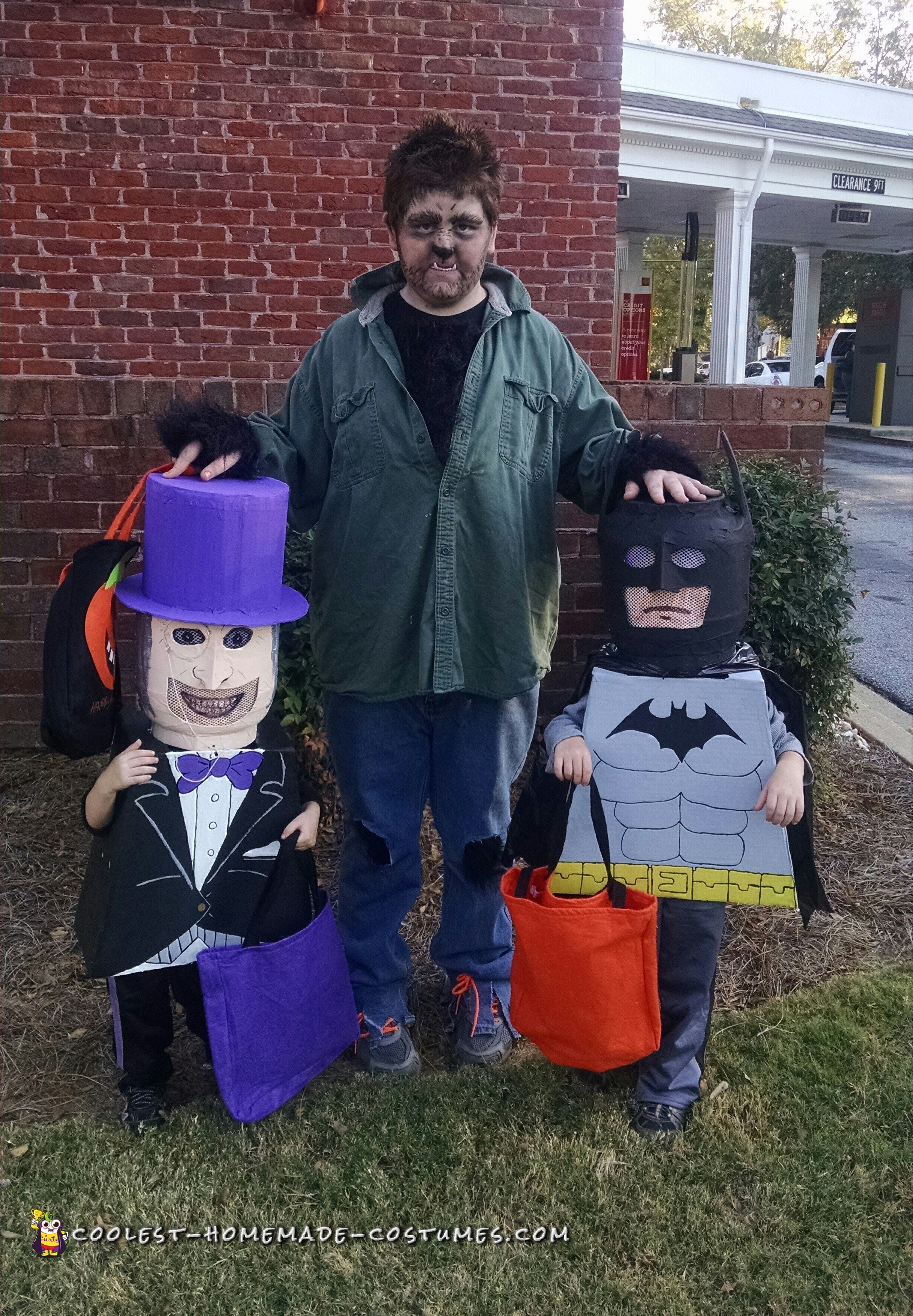 Cool Lego Batman and Lego Penguin Costumes