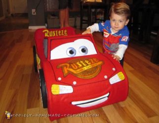 Lightning McQueen Toddler Costume