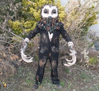 Lord of Tears Owl Man Costume