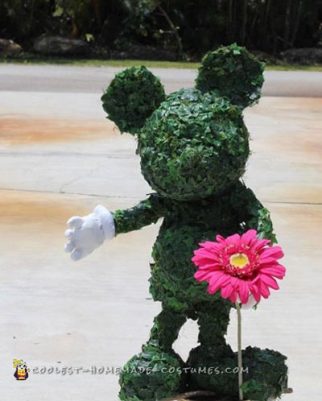 Topiary Mickey Mouse Costume