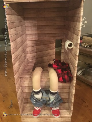 Funny Out House Costume