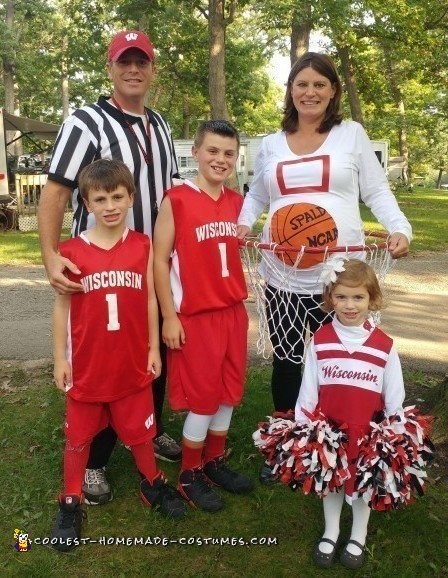 Funny Family Basketball Game Costume
