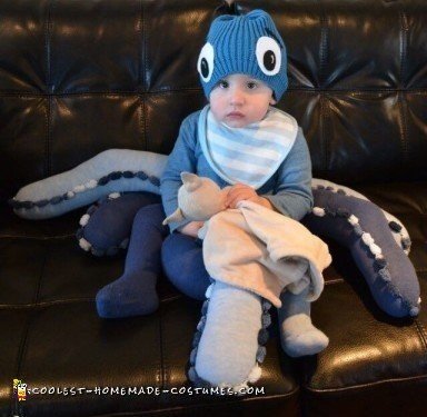 Adorable Toddler Octopus Costume