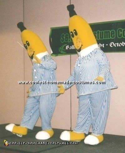 Coolest Homemade Banana in Pajamas Costumes and Photo Gallery