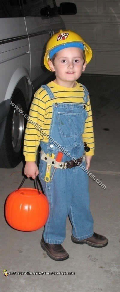 Coolest Homemade Bob the Builder Costume Ideas