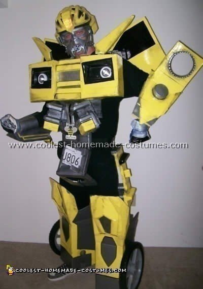 Transforming Transformers Bumble Bee Costume