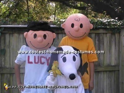 Charlie Brown Costume, Lucy and Snoopy